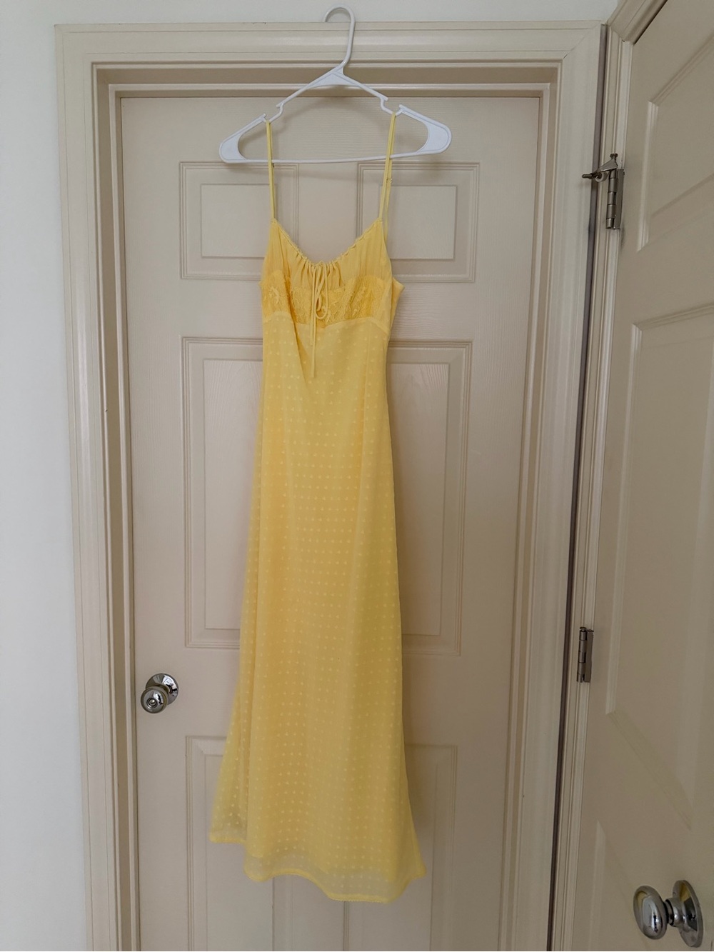 Rumored Yellow Strap Maxi Dress - Small
